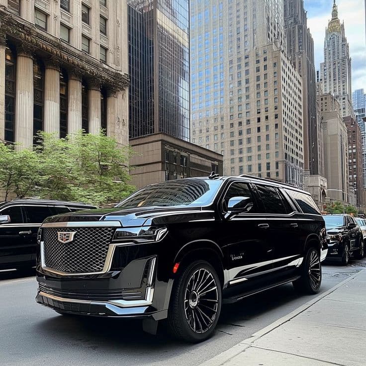 Toronto #1 black truck limo — Pearson Limo Cadillac Escalade chauffeur SUV